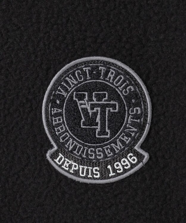 23区GOLF 【MEN】ボアフリースプルオーバー ブラック系