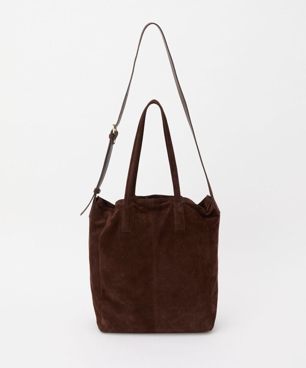 russet スエード2WAYトートバッグ(CE-1577) D.Brown