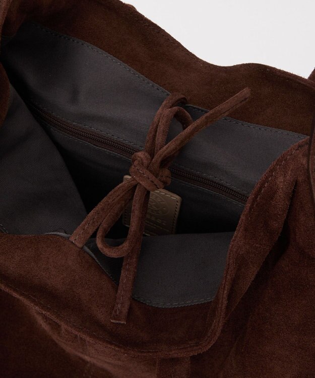 russet スエード2WAYトートバッグ(CE-1577) D.Brown