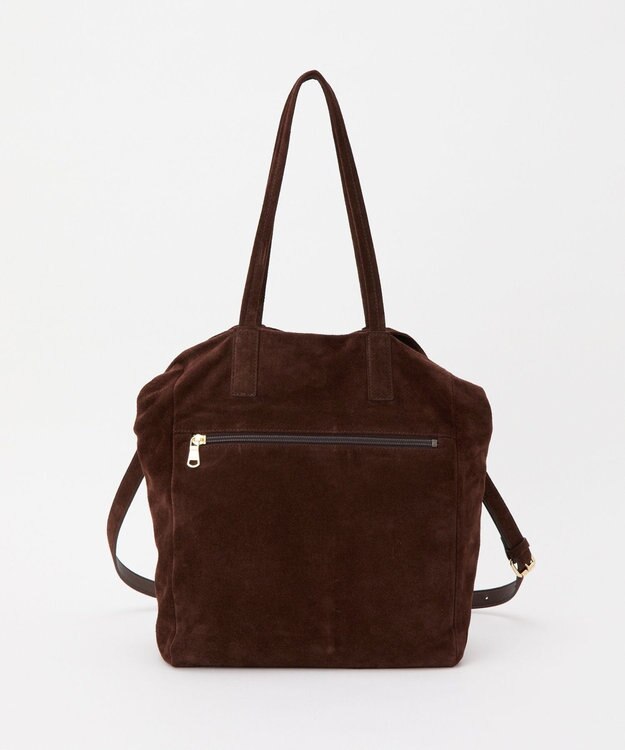 russet スエード2WAYトートバッグ(CE-1577) D.Brown
