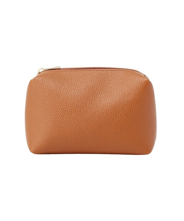 earth music&ecology 【軽量】チャーム付きミニトートバッグ Camel