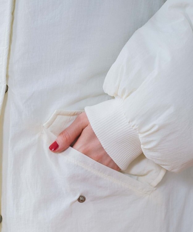 WEGO モンスターパテッドコート オフホワイト