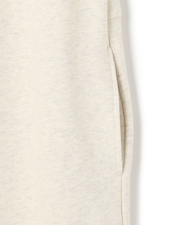 23区 L 【SLOW/一部店舗限定】ハイゲージテリー ハーフジップ ワンピース アイボリー系