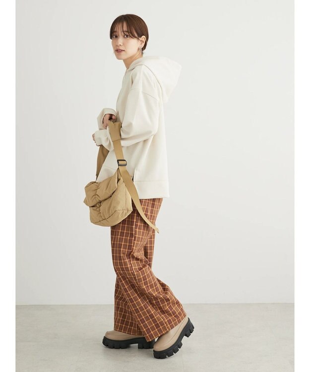 Green Parks Ｓｏｆｔ　Ｃｕｓｈｉｏｎ　ダンボールパーカー Ecru