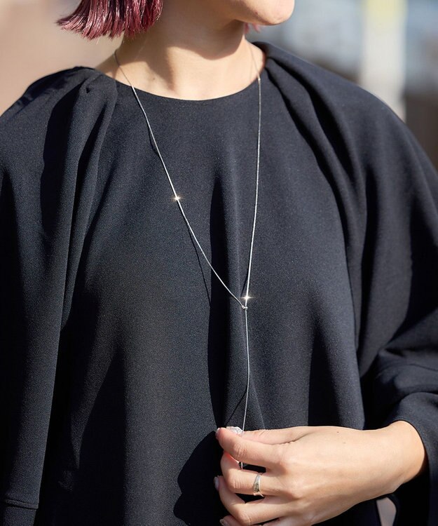 UNFILO ロングラリエット シルバー