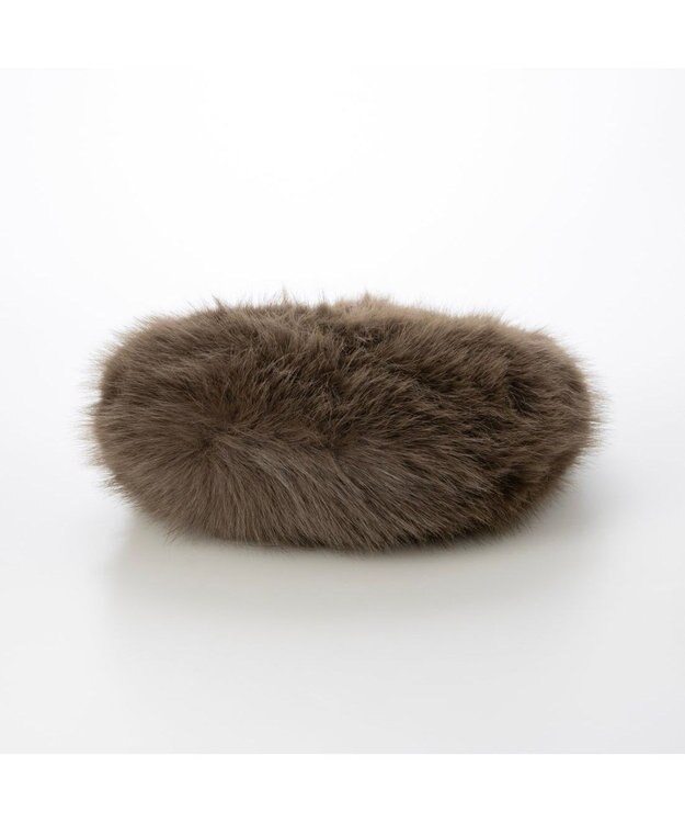 UNBILLION カカトゥ kakatoo / オーバルファーバッグ ブラウン