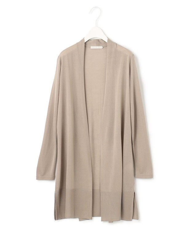 ICB 【洗える・WEB限定カラーあり】 PINION ロングカーディガン ベージュ系