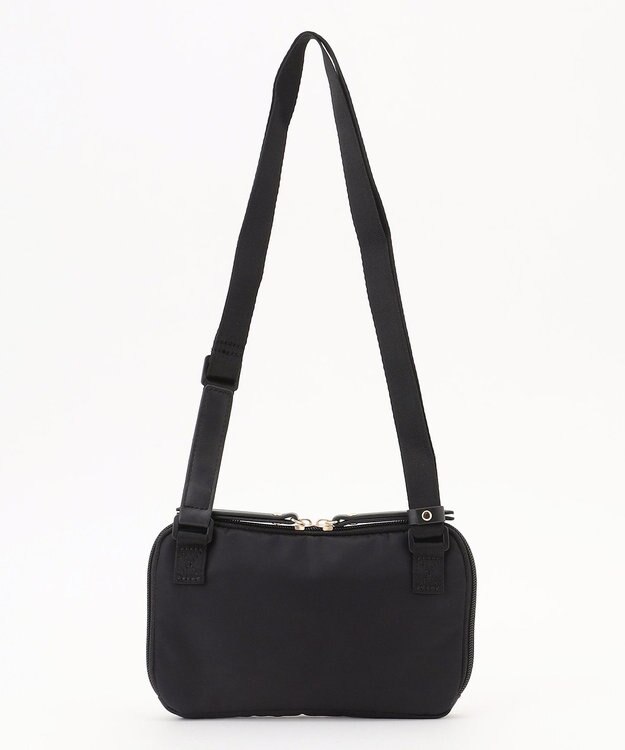 LA BAGAGERIE 【maison vert】 【撥水】撥水ナイロン多機能ポシェット ブラック