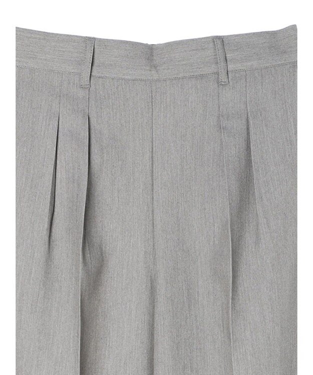 Green Parks パイピングサイドラインワイドパンツ Gray