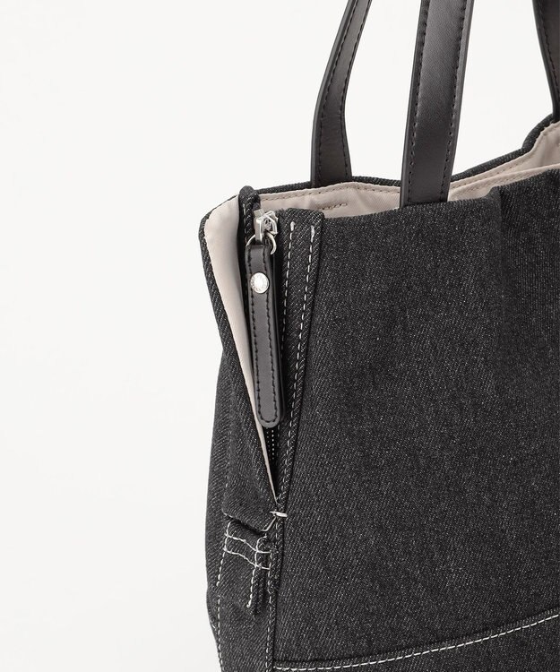 Y'SACCS デニムトートバッグ　Sサイズ ネイビー