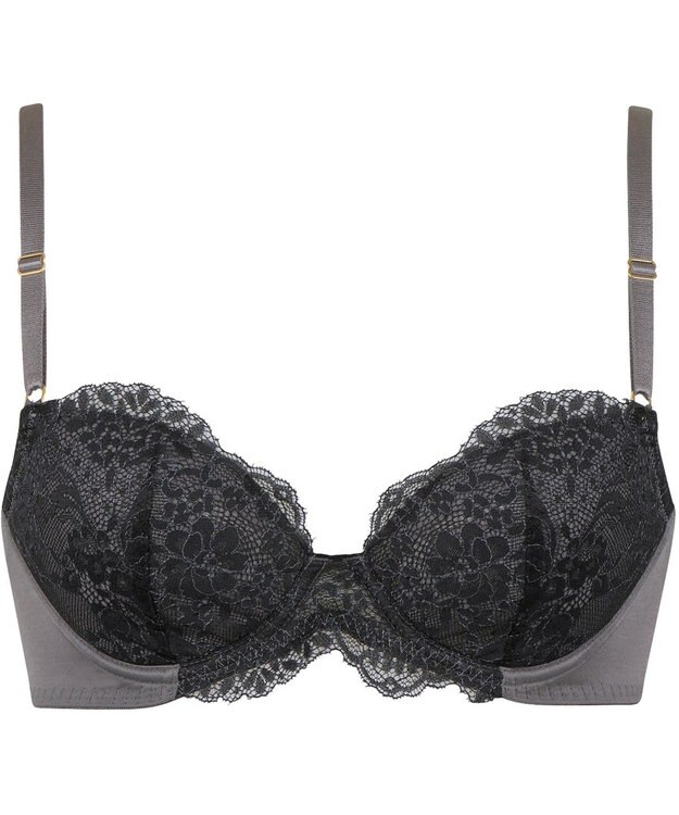 Wing 【ナチュラルアップブラ】 ふっくら自然なバストをメイク AA~Fカップ展開 KB3000 ウイング／ワコール チャコールグレー