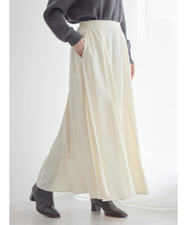 AMERICAN HOLIC マーメードロングスカート Ivory