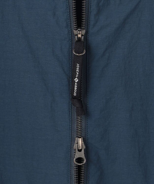 JOSEPH ABBOUD MOUNTAIN 【ナチュラルカラー/ストレッチ】ナイロンコンビガーメントダイパーカー ダルブルー系