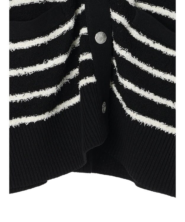 AMERICAN HOLIC モノトーンＶネックニットカーディガン Border