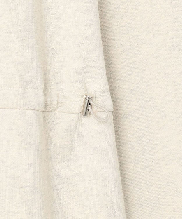 23区 L 【SLOW/一部店舗限定】ハイゲージテリー ハーフジップ ワンピース アイボリー系