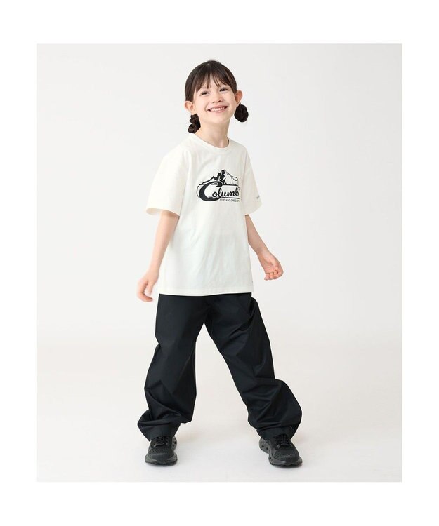 Columbia Columbia/ 【KIDS】ライトキャニオングラフィックショートスリーブTシャツ /コロンビア Sea Salt