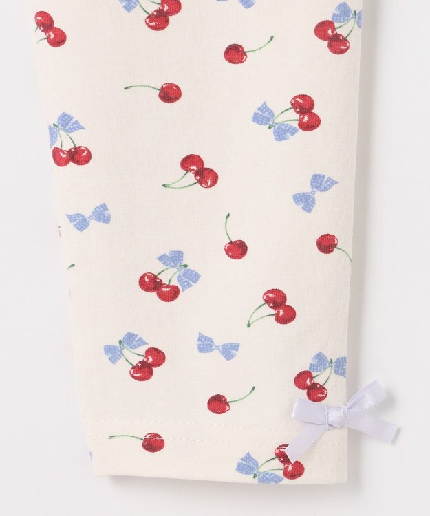 ANY KIDS 総柄フルレングス レギンス サクランボ