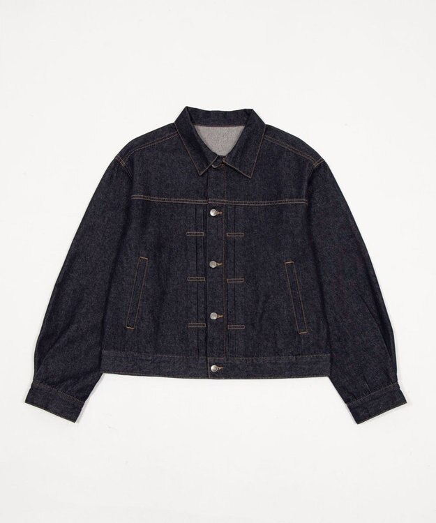 WEGO 【ユニセックス着用ITEM】リジットデニムジャケット デニムインディゴ