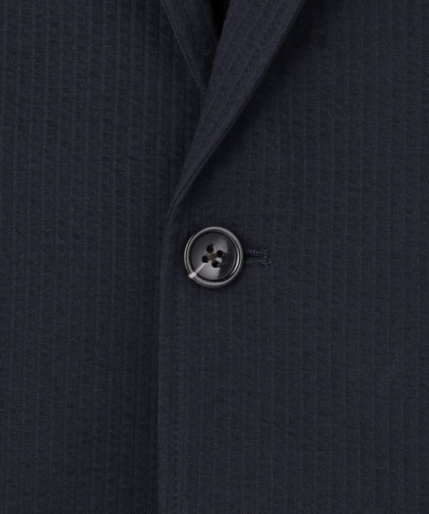 J.PRESS MEN 【WEB・一部店舗限定】シアサッカー カットジャケット ネイビー系
