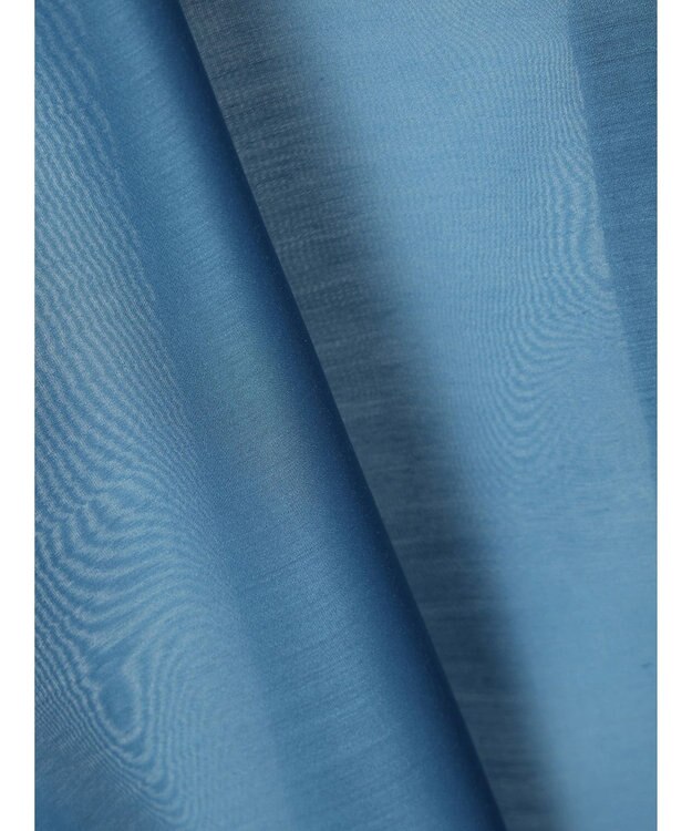 earth music&ecology オープンデザインシアーシャツ Blue