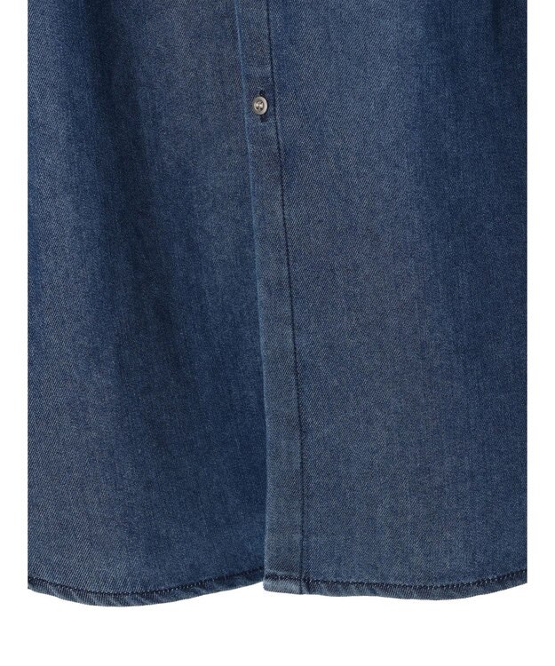 AMERICAN HOLIC デニムブザムバックボタンチュニック Indigo