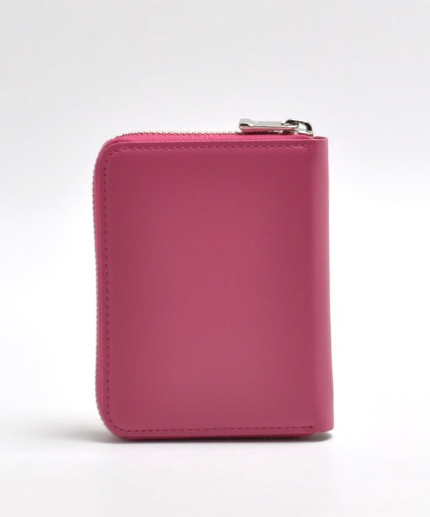 blancle スムースレザー ベローウォレット ピンク