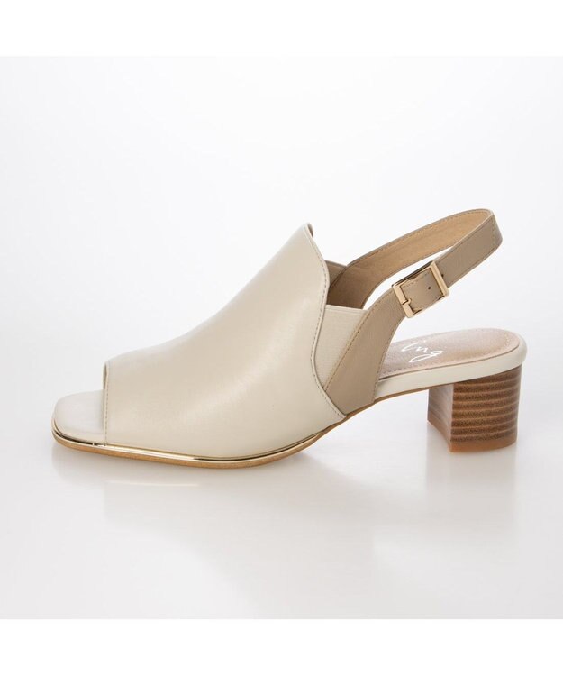 ing <ing>カバードバックストラップサンダル アイボリー