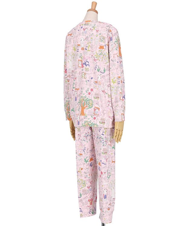 tsumori chisato SLEEP ツモリチサト パジャマ 長袖 長ズボン 綿100%(本体) UDX533 /ワコール ピンク