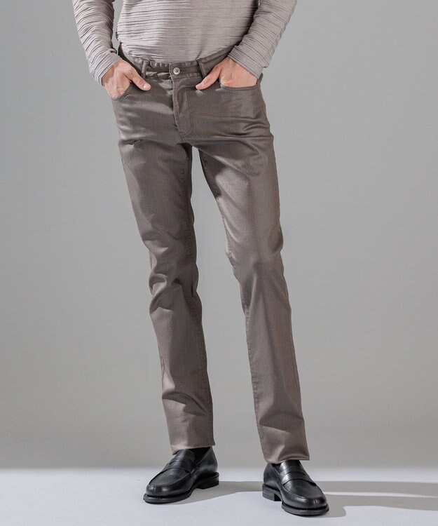 JOSEPH HOMME ハイパワーソフトストレッチ / STICK 5P ブラウン系