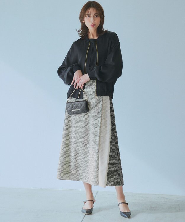 23区 L 【Oggi4月号掲載/洗える】ミニマルディテールプルオーバー カットソー ブラック系