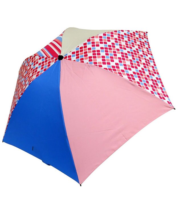 +RING 【プラスリング】【数量限定】レディース向け  折傘 55cm PNK T1160 ピンク