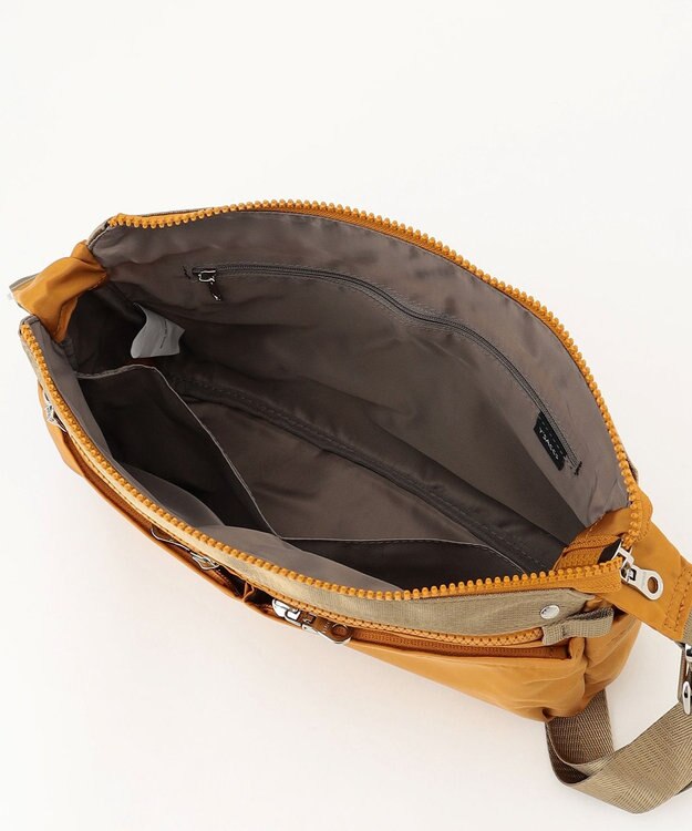 Y'SACCS テープデザイン　トラベルショルダーバッグ マスタード