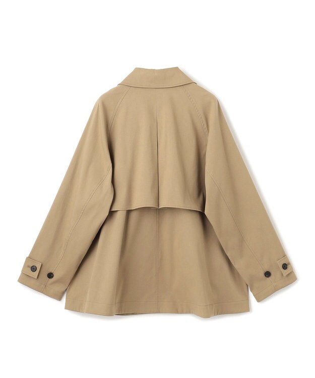 UNFILO ショート トレンチコート キャメル