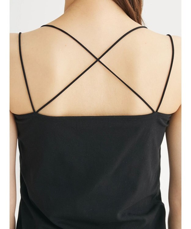 Green Parks カップ付き天竺インナー Black