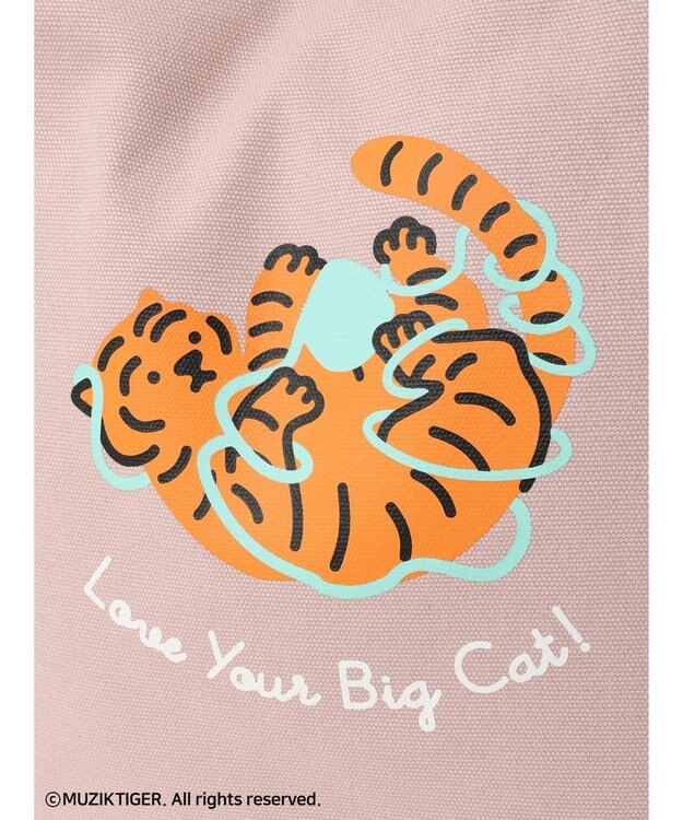 Green Parks ムジークタイガー／２ＷａｙキャンバストートＢＡＧ Pink