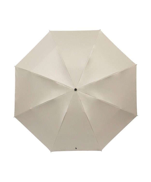 MOONBAT 【遮光率100％/遮熱/UV/大寸/軽量】POLO RALPH LAUREN（ポロ ラルフローレン）晴雨兼用日傘  ポロポニー 無地 折りたたみ傘 大きめ ベージュ