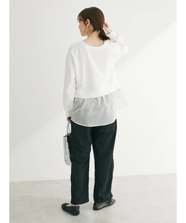 Green Parks 前後２ｗａｙシアードッキングチュニック Off White