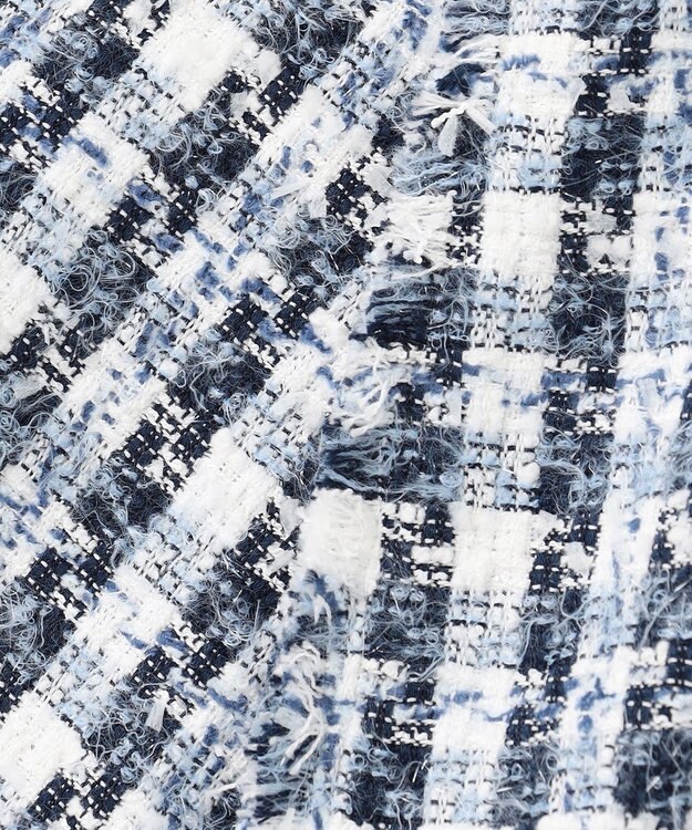 BEIGE， BERYL / ファンシーツイードダブルジャケット Navy Mix
