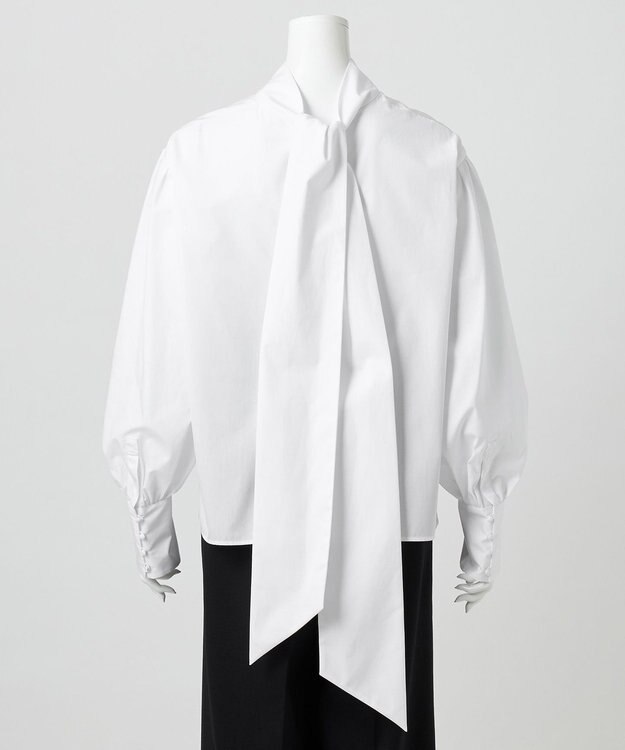 23区 S 【エステータ】THOMAS MASON ボウタイ ブラウス ホワイト系