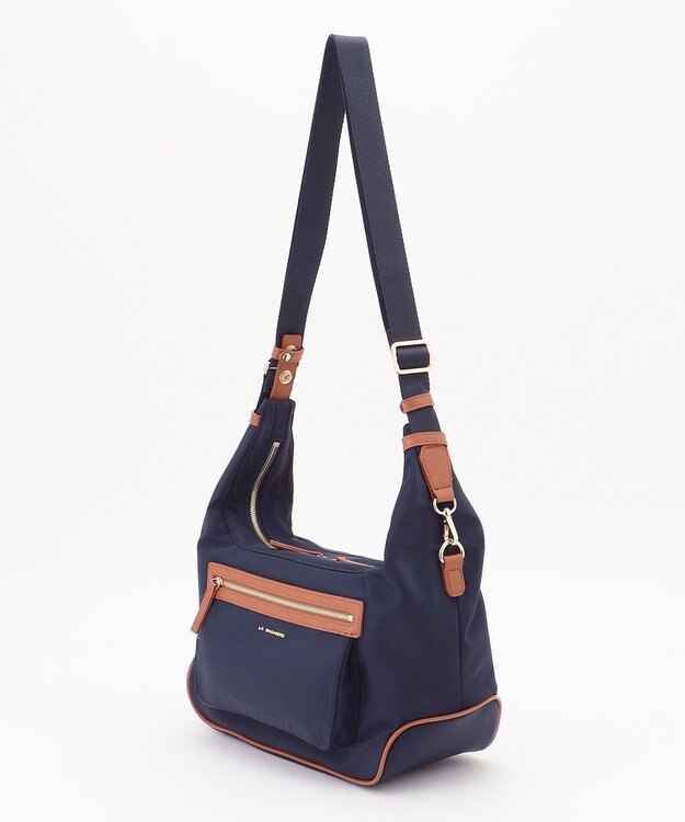 LA BAGAGERIE ループ2WAYショルダーバッグ　Sサイズ ネイビー