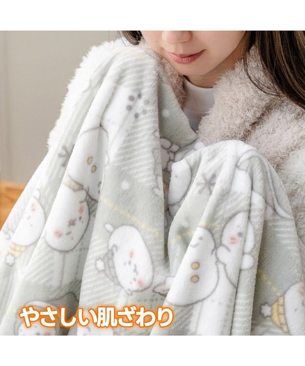 Mother garden しろたん 大判毛布 《お友達柄》 0