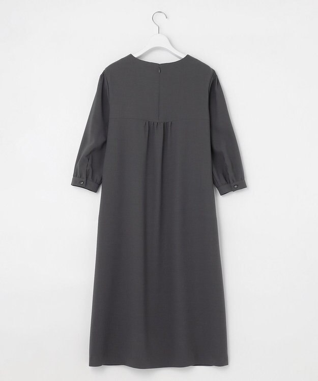 J.PRESS LADIES L 【WEB限定カラーあり・洗える】RELAXIONツイル ワンピース スレート系