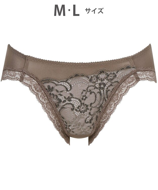 WACOAL ショーツ 【重力に負けないバストケアBra】 はきこみ丈あさめ はきごこちがよい BRA184とペア レディース PRA184 /ワコール シナモンブラウン