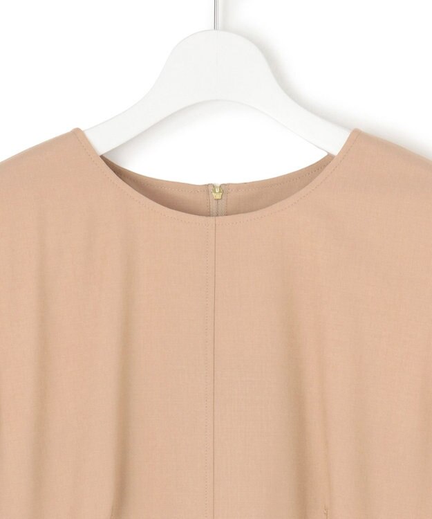 23区 S 【洗える】TWマットクロス オールインワン キャメル系