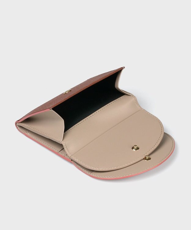 Paul Smith カラーブロック 2つ折り財布 ピンク