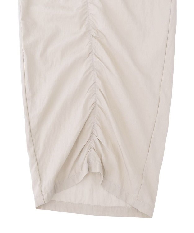AMERICAN HOLIC ギャザーバレル風パンツ Ecru