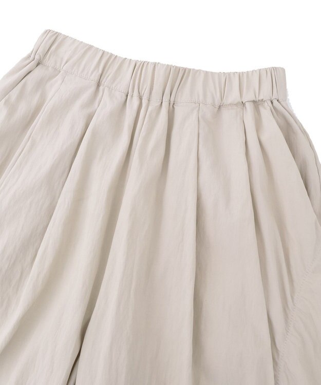 AMERICAN HOLIC ギャザーバレル風パンツ Ecru