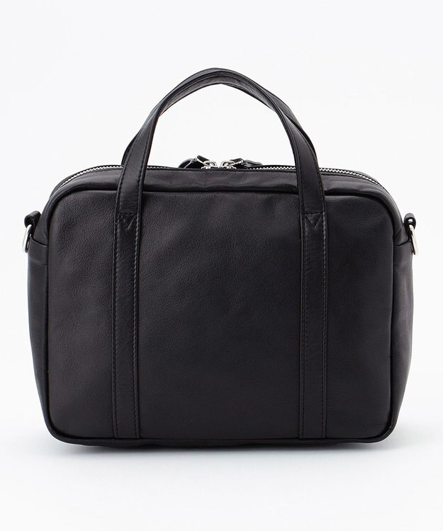 YUSHI 【本革/2way】NUANCE - BOSTON SHOULDER 本革 ボストンショルダー ブラック