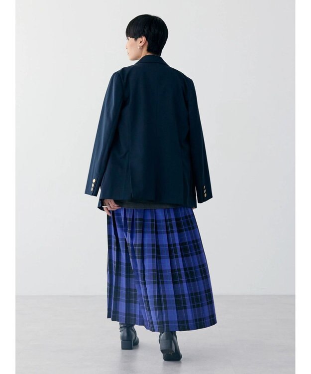 AMERICAN HOLIC アソートチェックプリーツスカート Purple