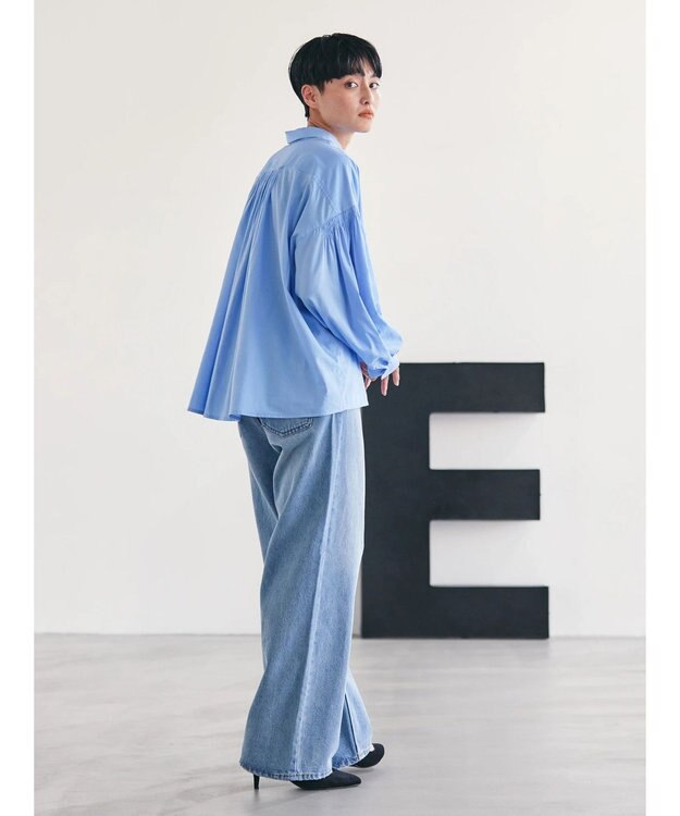 AMERICAN HOLIC ワイドデニム Light Indigo